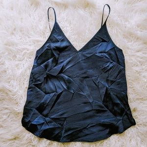 *GONE* Anthropologie Navy Textured Cami